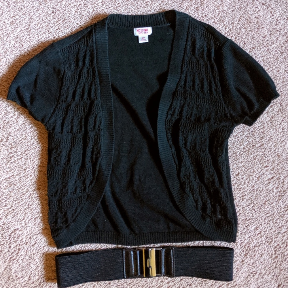 Mossimo Bolero Sweater and Belt
